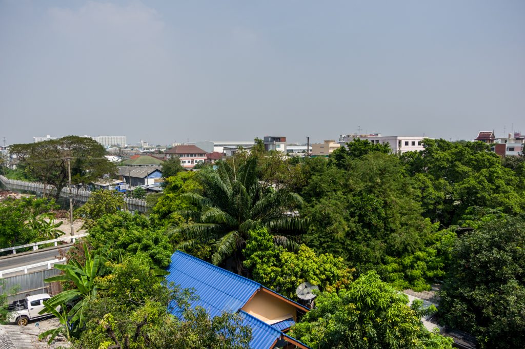 Bangkok - Blick aus unserem Zimmer