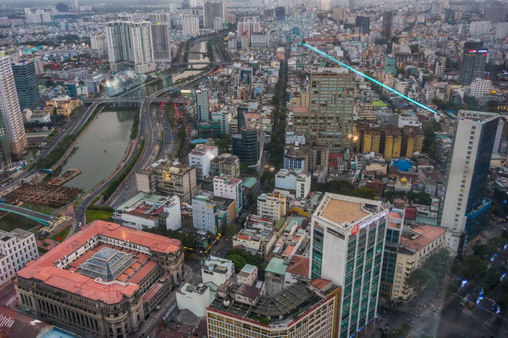 Ho-Chi-Minh-Stadt März 2018