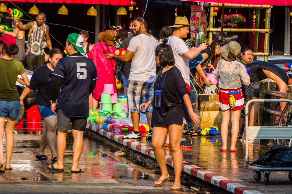 Songkran in Chiang Mai April 2018