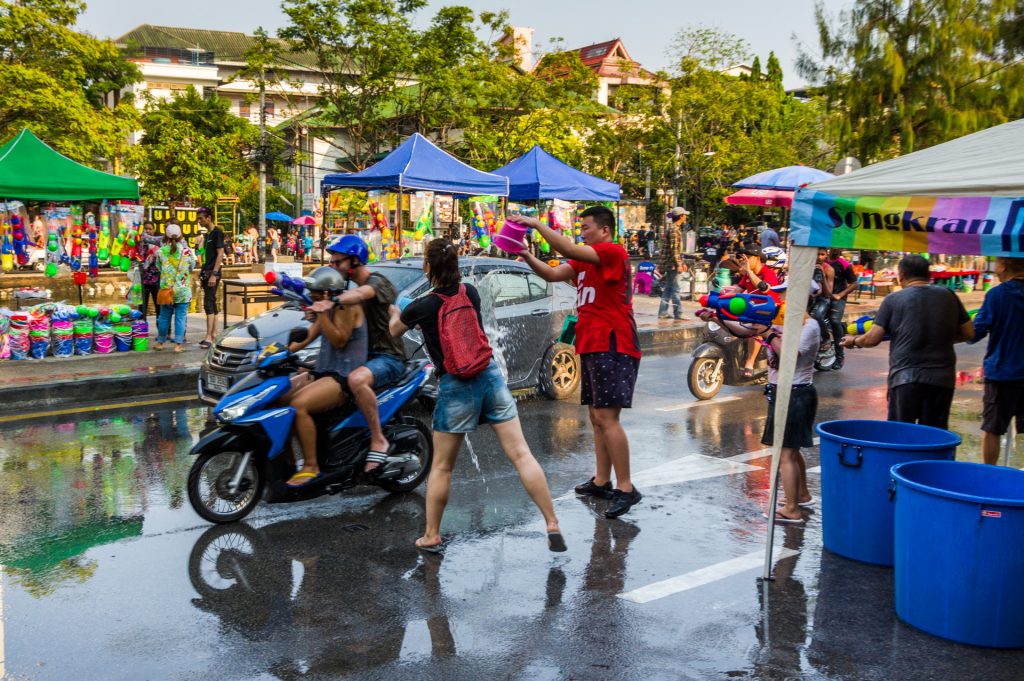 Songkran in Chiang Mai April 2018