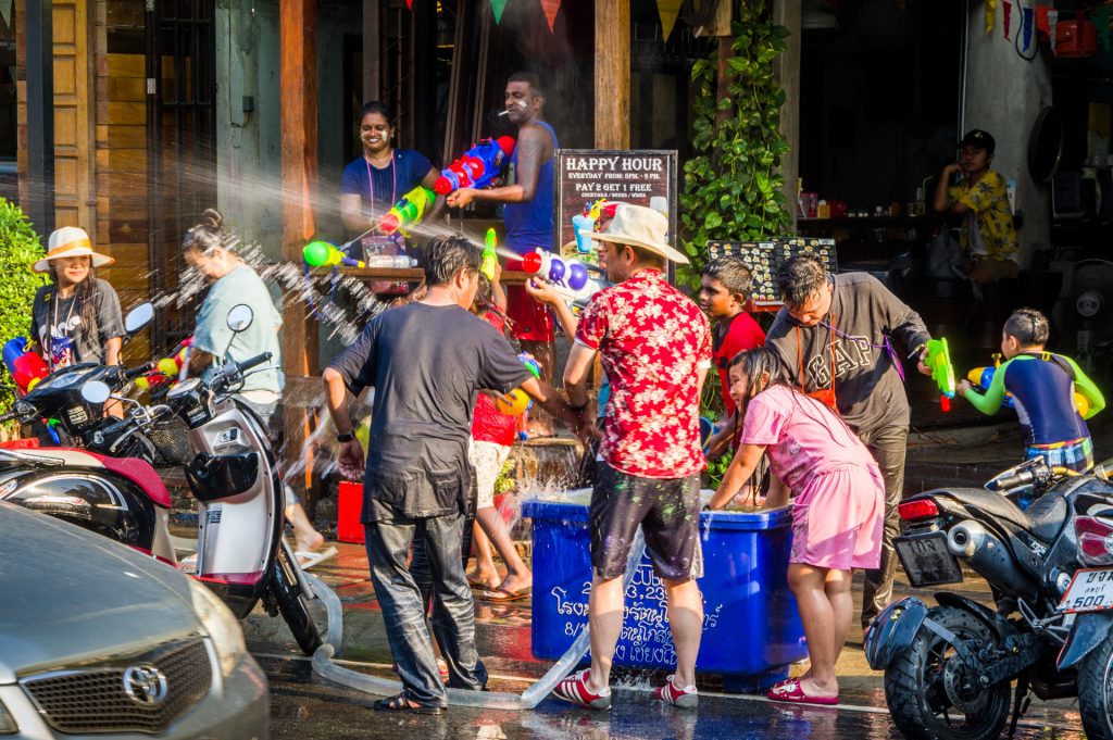 Songkran in Chiang Mai - Titelbild