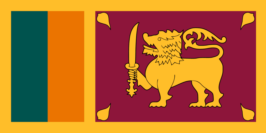 Sri Lanka 2022 - Flagge