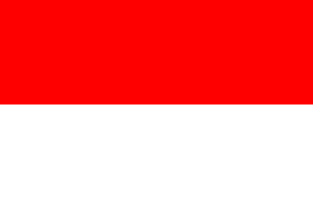 Indonesien 2023 - Flagge