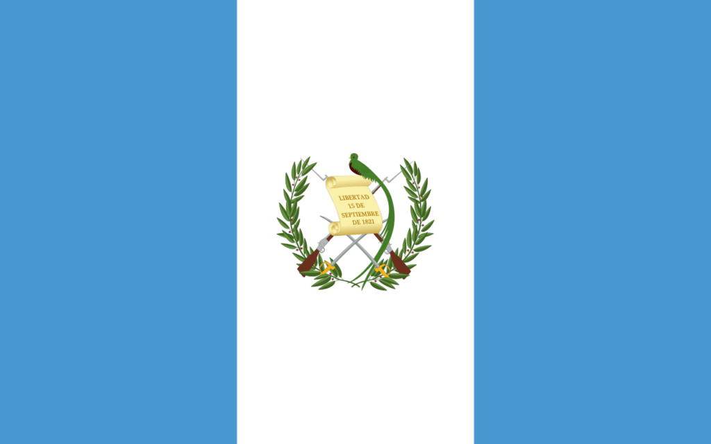 Guatemala 2023 Flagge
